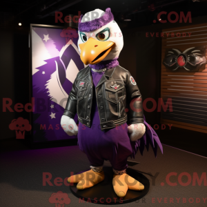 Postava maskota Purple Dove...