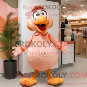 Maskottchenkostüm Peach...