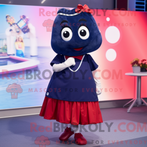 Navy Raspberry maskot...