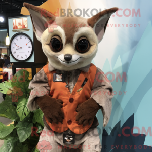 Rust Fruit Bat maskot...