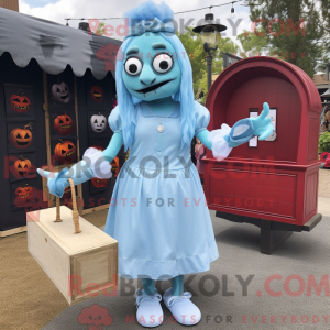 Sky Blue Graveyard maskot...