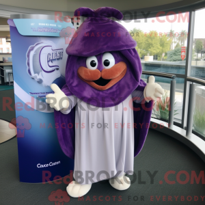 Purple Clam Chowder mascot...