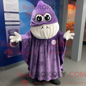 Purple Clam Chowder mascot...