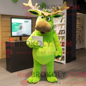 Lime Green Irish Elk...