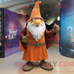 Rust Wizard maskot kostume...