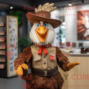 Costume mascotte de coq...