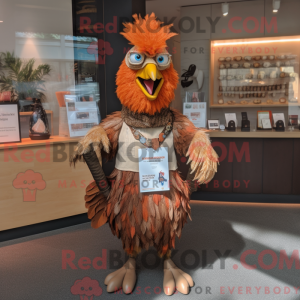 Costume mascotte de coq...