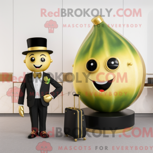 Guld vandmelon maskot...