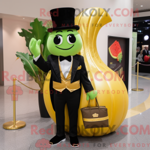 Guld vandmelon maskot...