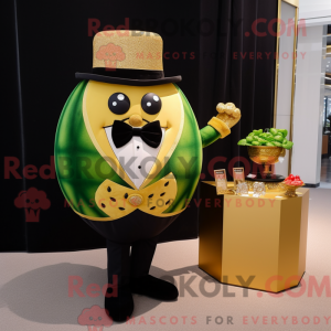Guld vandmelon maskot...