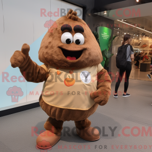 Brown Potato mascot costume...