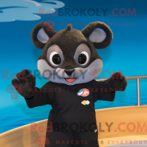 Black Dormouse mascot...