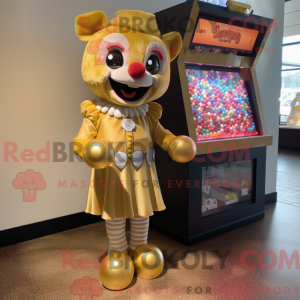 Gold Gumball Machine...