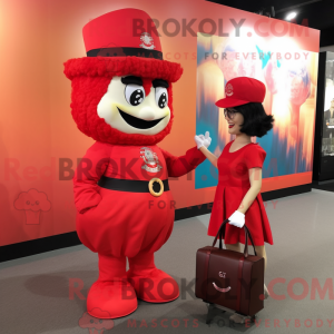 Red Fire Eater mascot...