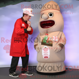 Beige Bottle Of Ketchup...