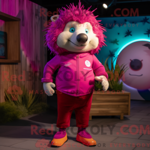 Postava maskota Magenta...