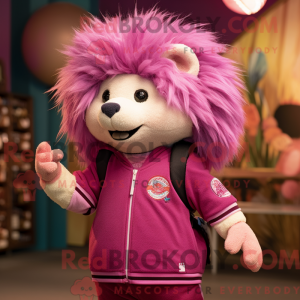 Postava maskota Magenta...