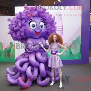 Lavender Medusa mascot...