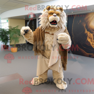 Beige Saber-Toothed Tiger...