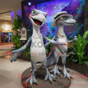 Sølv Dimorphodon maskot...