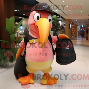 Maskottchenkostüm Peach...
