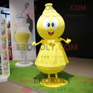 Citrongul timeglas maskot...