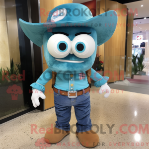 Turquoise Gyro mascot...