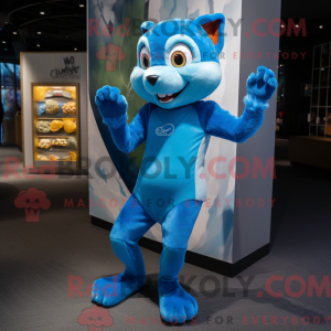 Máscara de Blue Weasel com...