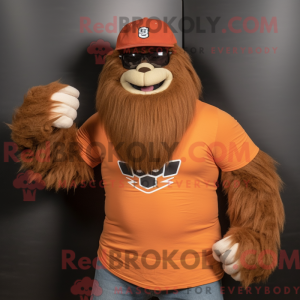 Rust Sasquatch Maskottchen...