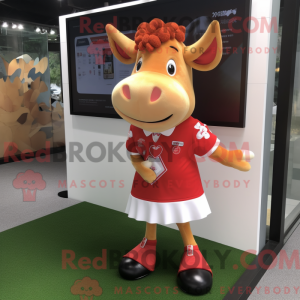 Red Jersey Cow...