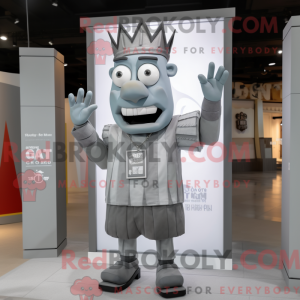 Maskottchenkostüm Gray King...