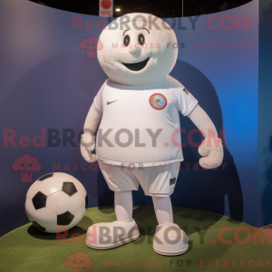 White Soccer Ball...