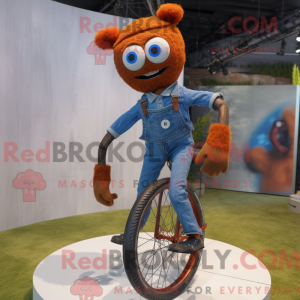 Rust Unicyclist maskot...