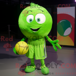 Lime Green Handball Ball...