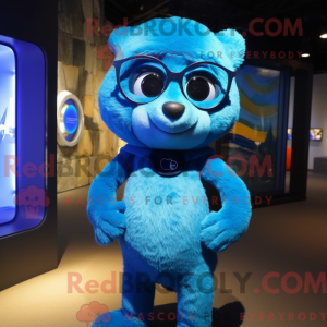 Blue Mongoose maskot...