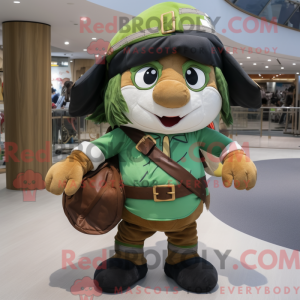 Máscara Olive Pirate com...