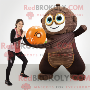 Brown Apricot mascot...