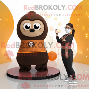 Brown Apricot mascot...