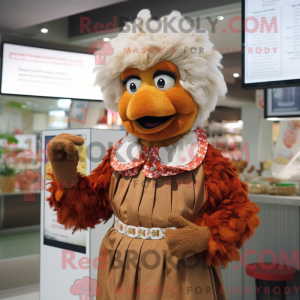 Fried Chicken Maskottchen...