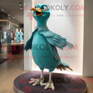 Figura de máscara de pombo...