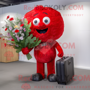 Red Bouquet Of Flowers...