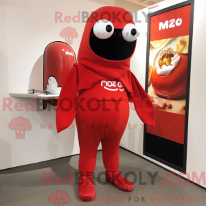 Maskottchenkostüm Rote...