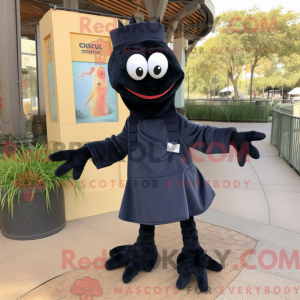 Black Shrimp Scampi mascot...