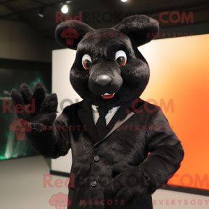Maskottchenkostüm Schwarzes...