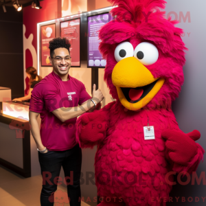 Magenta Fried Chicken...