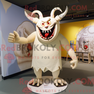 Cream Demon maskot kostume...