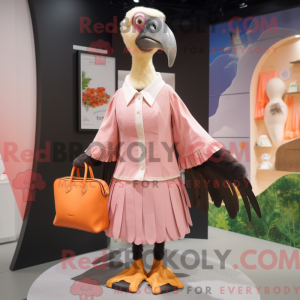 Peach Vulture Maskottchen...