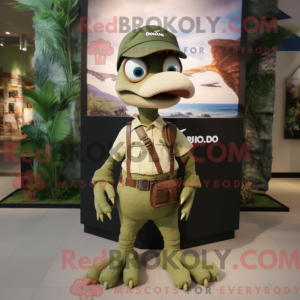 Postava maskota Olive...