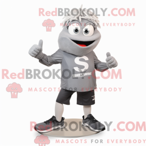 Gray Momentum mascot...