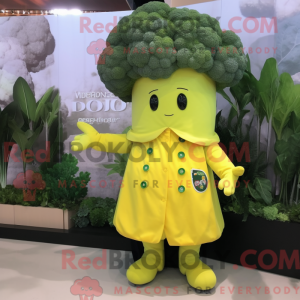 Citrongul Broccoli maskot...